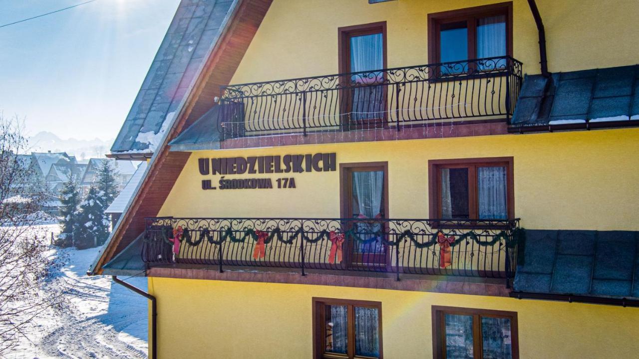 Dom Wypoczynkowy U Niedzielskich Bialka Tatrzanska Exterior foto